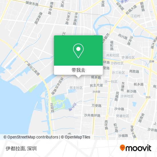 伊都拉面地图