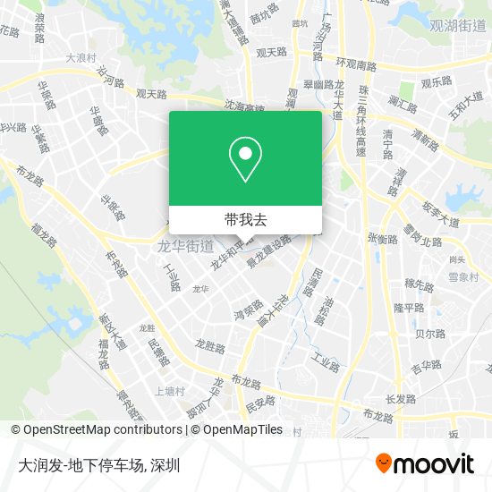 大润发-地下停车场地图