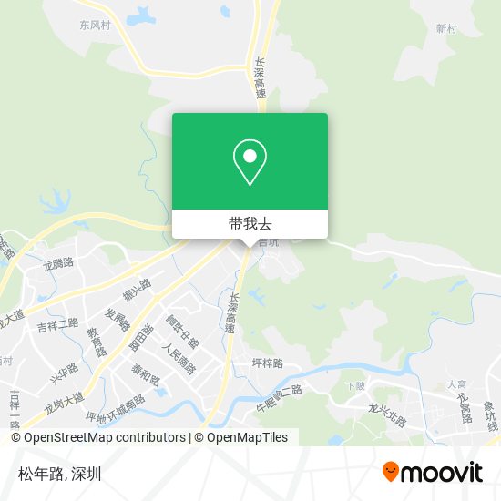 松年路地图
