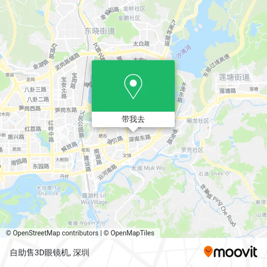 自助售3D眼镜机地图