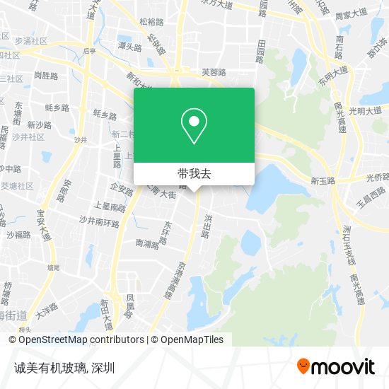 诚美有机玻璃地图