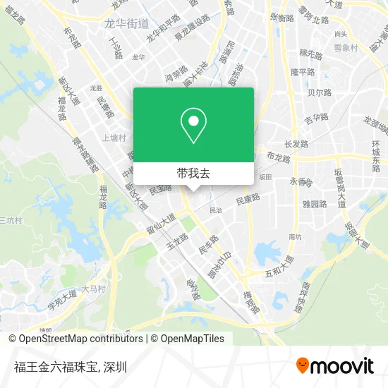 福王金六福珠宝地图