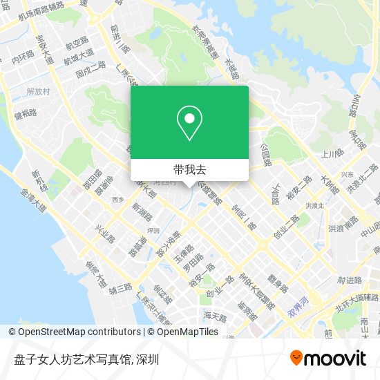 盘子女人坊艺术写真馆地图