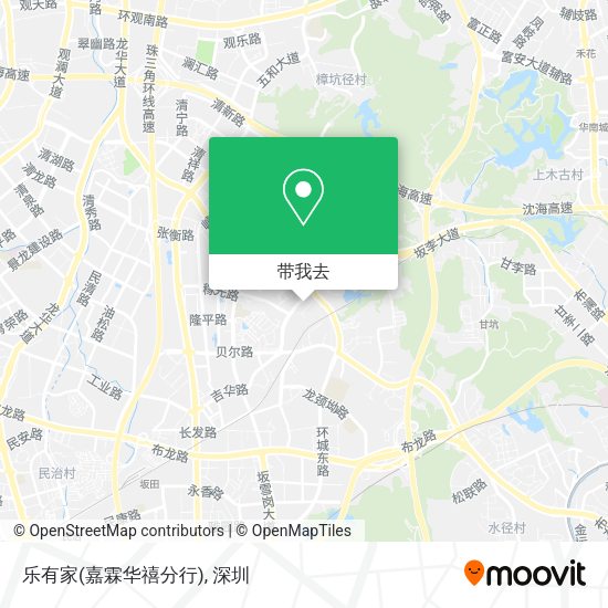 乐有家(嘉霖华禧分行)地图