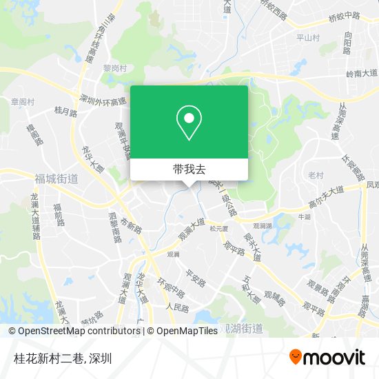 桂花新村二巷地图