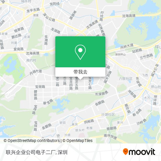 联兴企业公司电子二厂地图