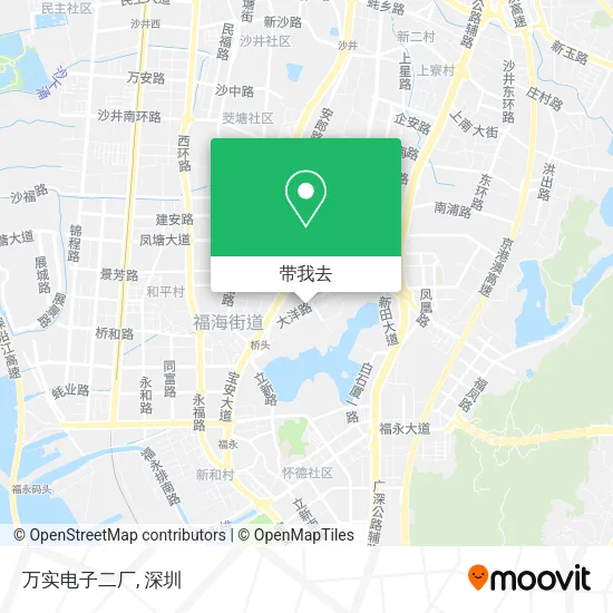 万实电子二厂地图