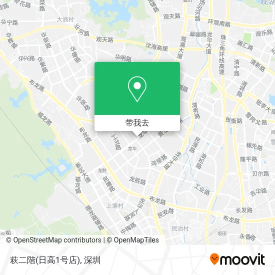 萩二階(日高1号店)地图