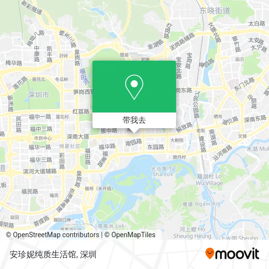安珍妮纯质生活馆地图