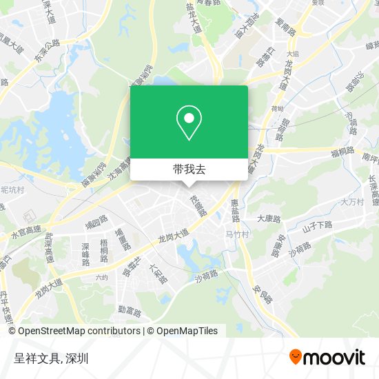 呈祥文具地图