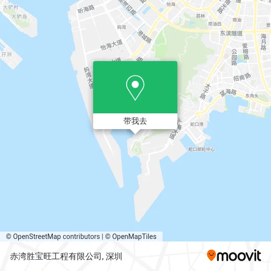 赤湾胜宝旺工程有限公司地图