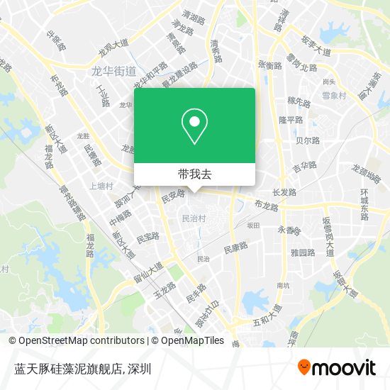 蓝天豚硅藻泥旗舰店地图