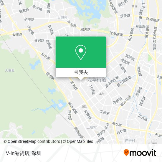 V-in港货店地图