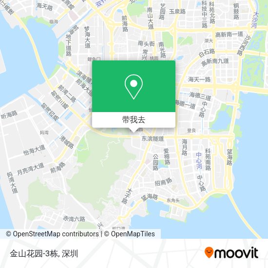 金山花园-3栋地图