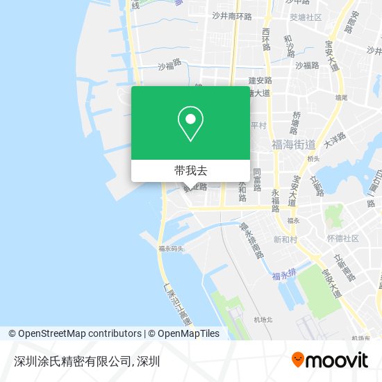 深圳涂氏精密有限公司地图