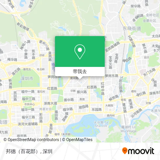 邦德（百花部）地图