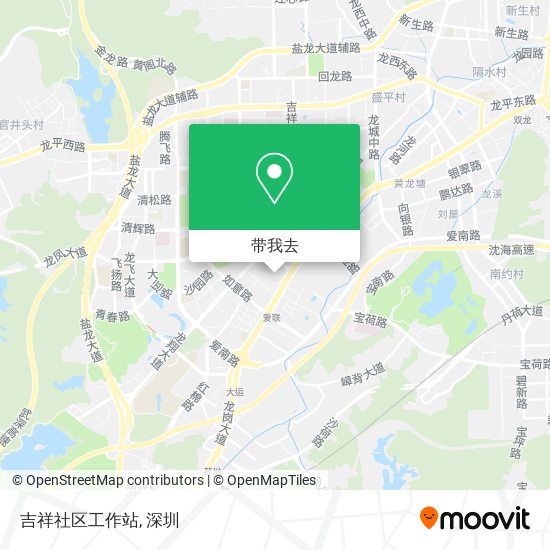 吉祥社区工作站地图