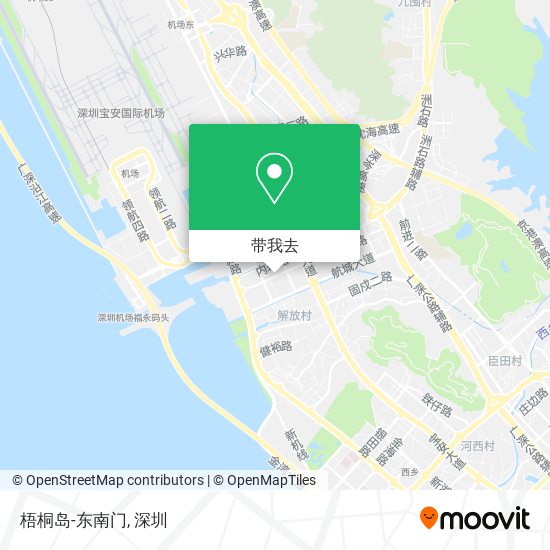 梧桐岛-东南门地图