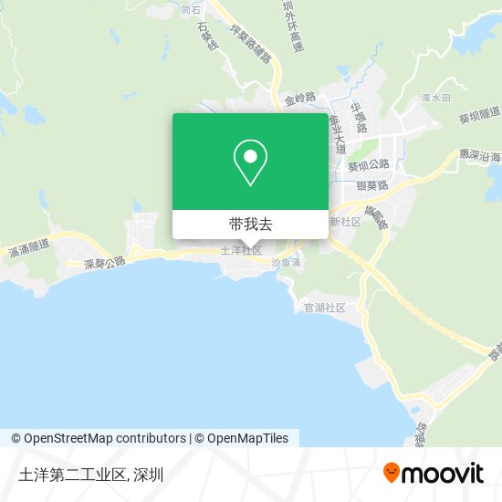 土洋第二工业区地图