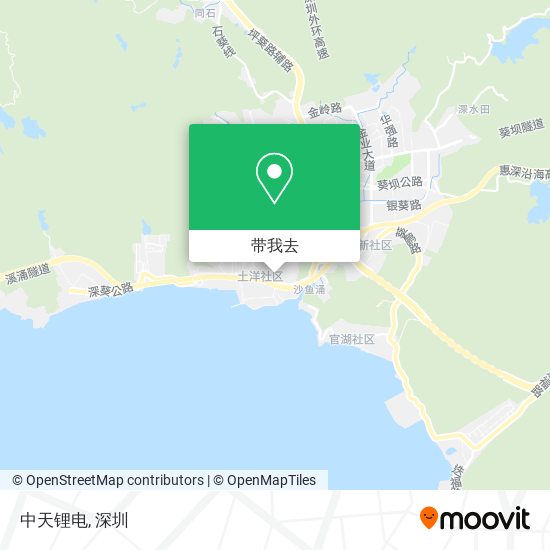 中天锂电地图