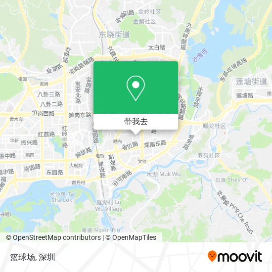 篮球场地图