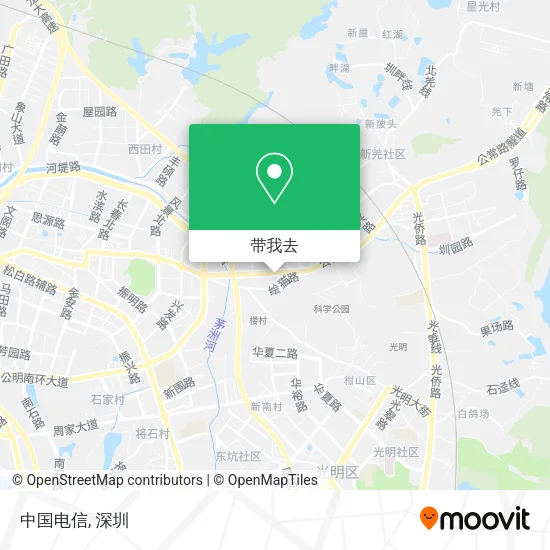 中国电信地图