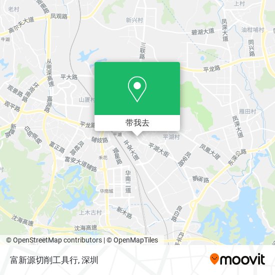 富新源切削工具行地图