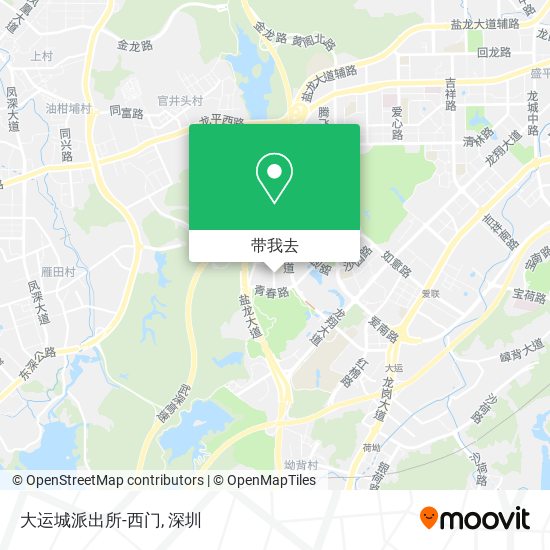 大运城派出所-西门地图