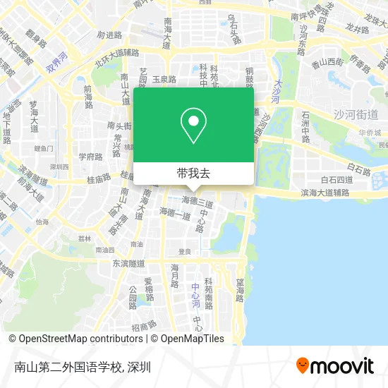 南山第二外国语学校地图