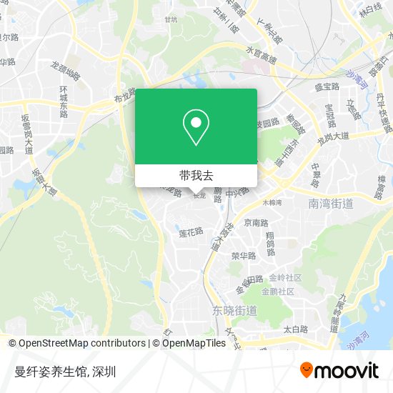 曼纤姿养生馆地图