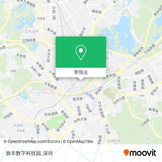 旗丰数字科技园地图