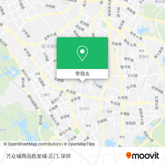 万众城商品批发城-正门地图