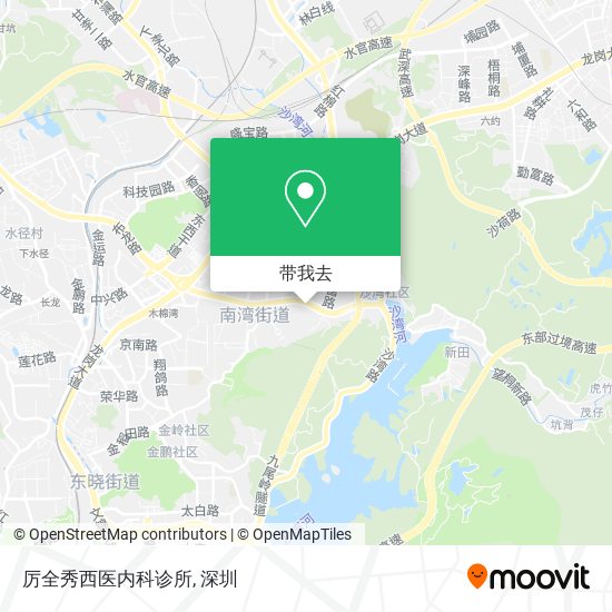 厉全秀西医内科诊所地图