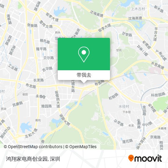 鸿翔家电商创业园地图