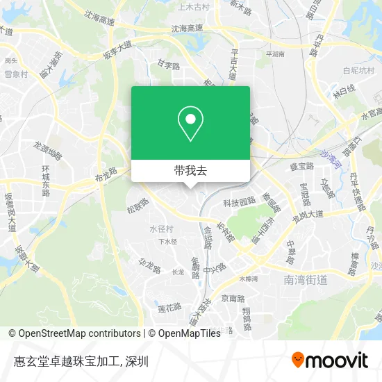 惠玄堂卓越珠宝加工地图