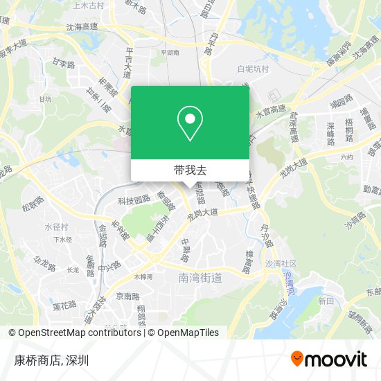 康桥商店地图