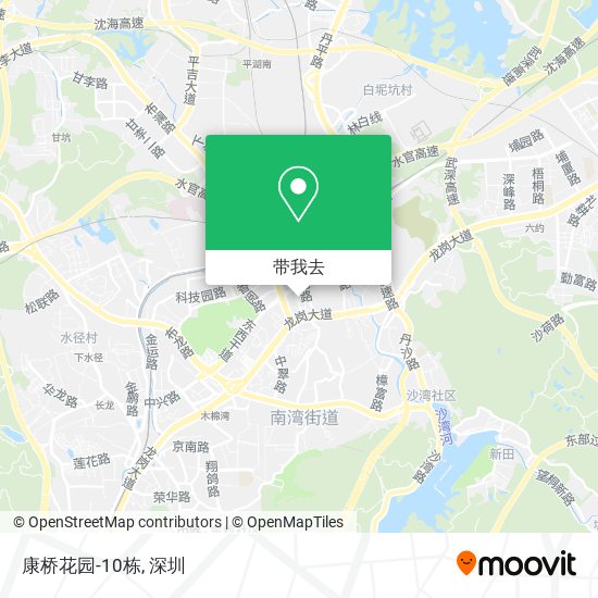 康桥花园-10栋地图