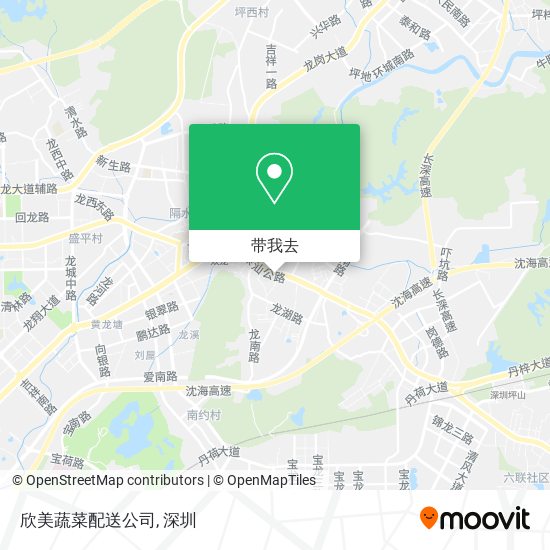 欣美蔬菜配送公司地图