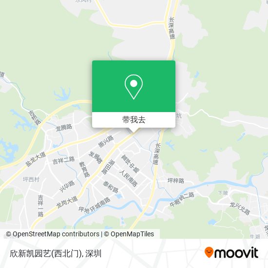 欣新凯园艺(西北门)地图