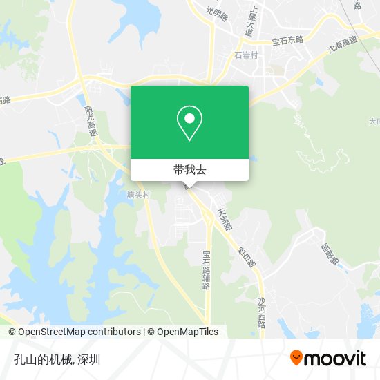 孔山的机械地图