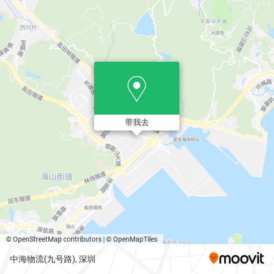 中海物流(九号路)地图