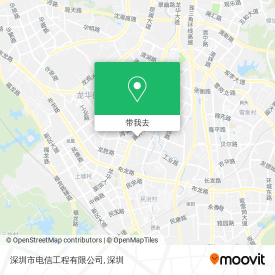 深圳市电信工程有限公司地图