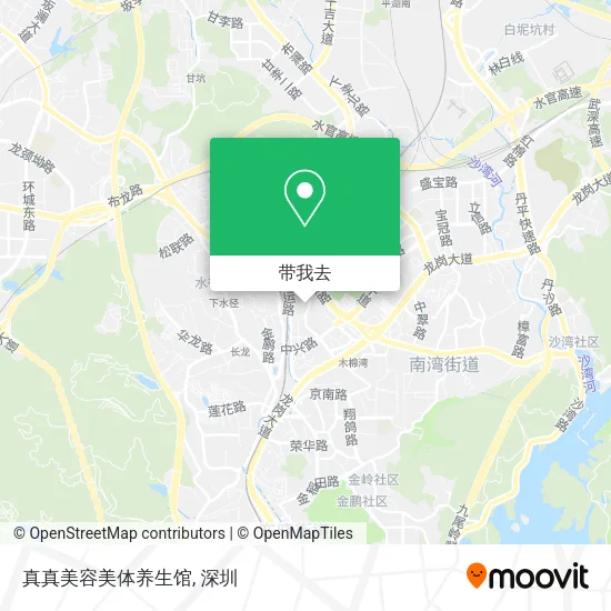 真真美容美体养生馆地图