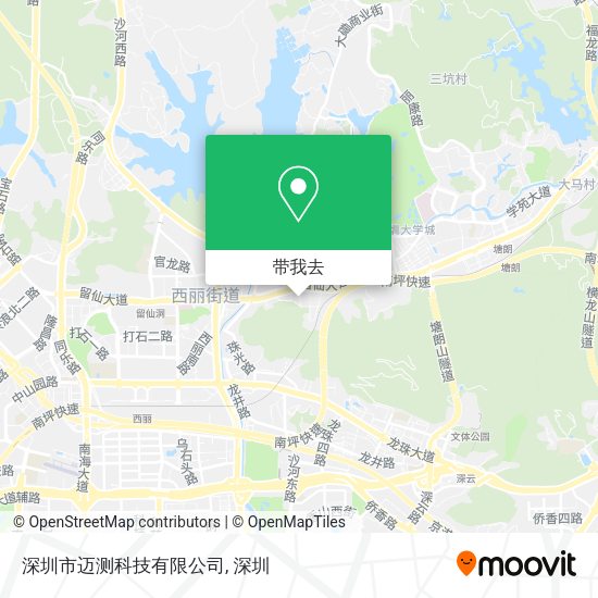 深圳市迈测科技有限公司地图