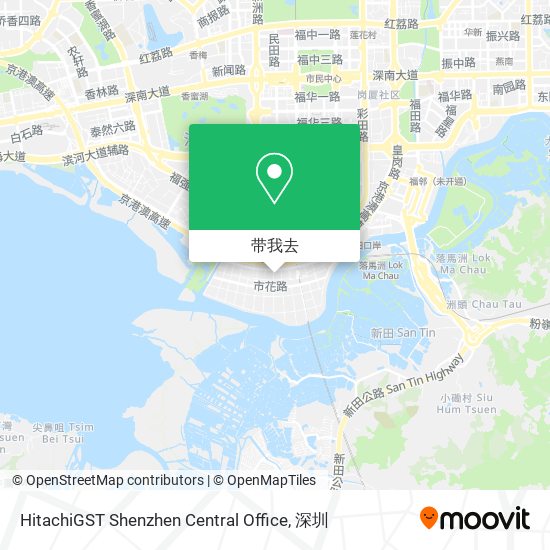 HitachiGST Shenzhen Central Office地图