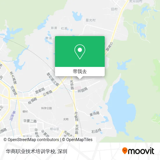 华商职业技术培训学校地图