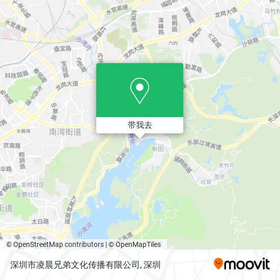深圳市凌晨兄弟文化传播有限公司地图