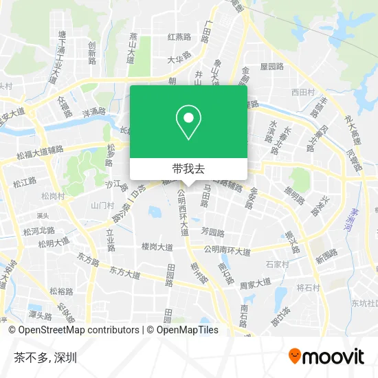 茶不多地图