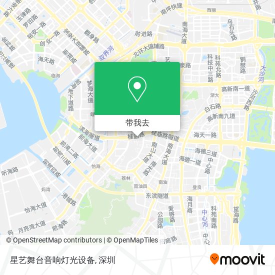 星艺舞台音响灯光设备地图