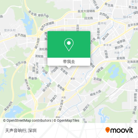 天声音响行地图